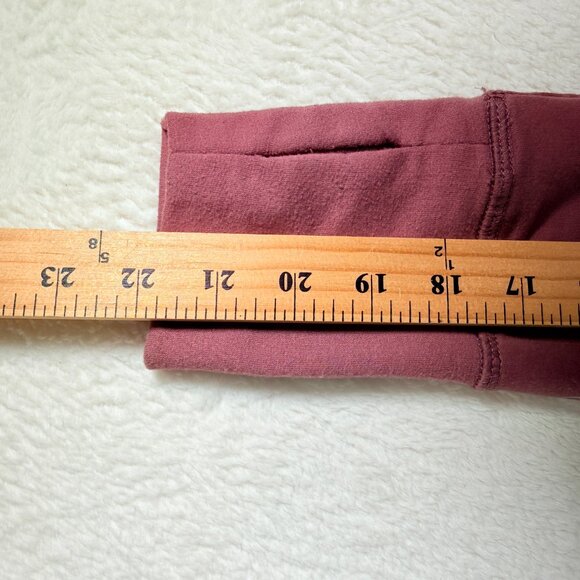 Champion Womens M Long Sleeve Active High Low Pullover Hoodie Pink/Purple Velvet - Picture 6 of 6